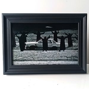 Vintage Occult Witch Circle Werid Oddity Cult Home Pagan Unique Design Unique